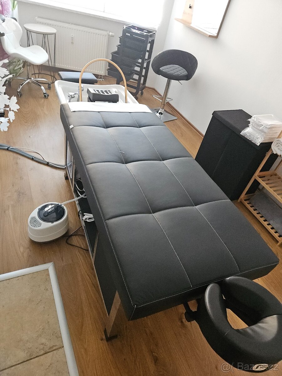 Head Spa Lehátko – Masážní Lehátko s Umyvadlem - 5