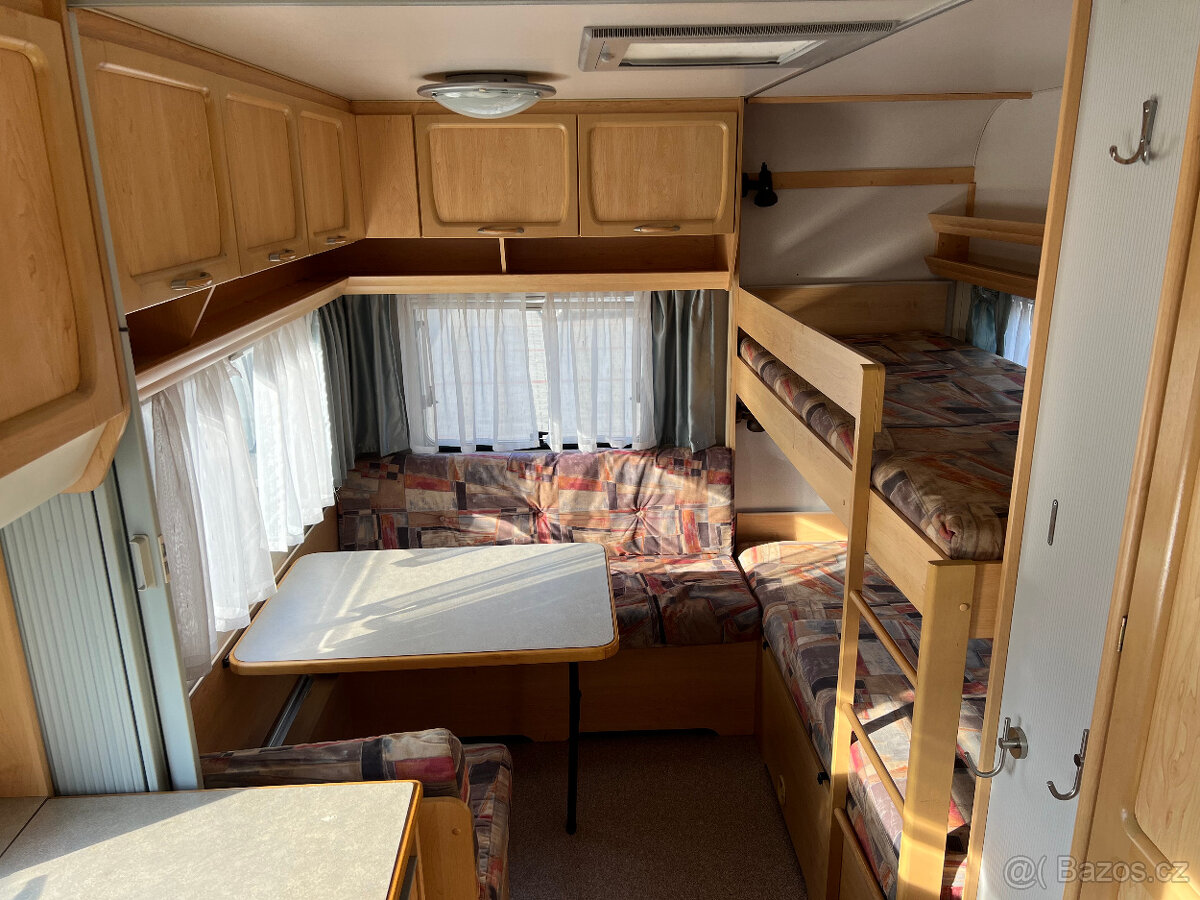 Karavan Knaus Sunshine 495-Palandy, plynový bojler,pojezd - 5
