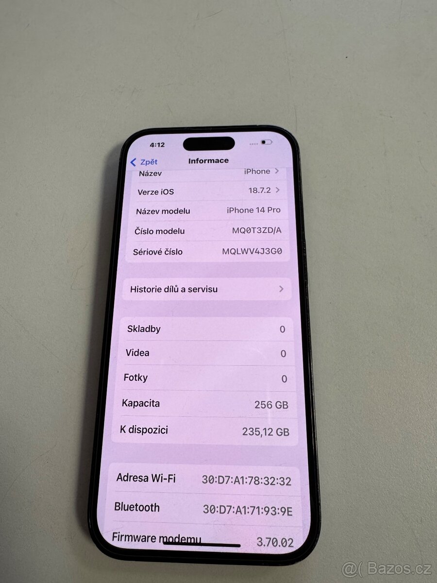 Apple iPhone 14 Pro 256GB - 5