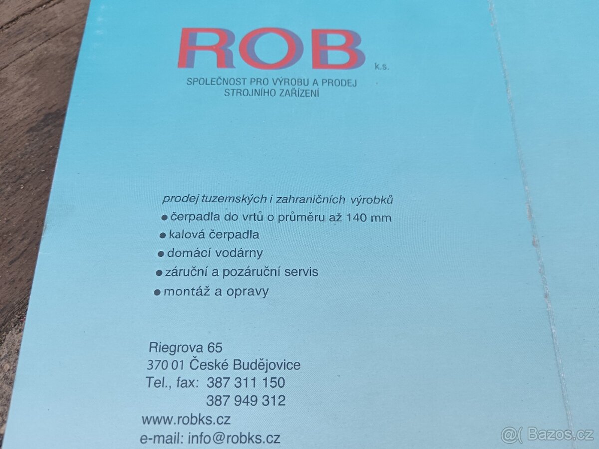 Ponorné čerpadlo ROB 2, 45 metrů - 5