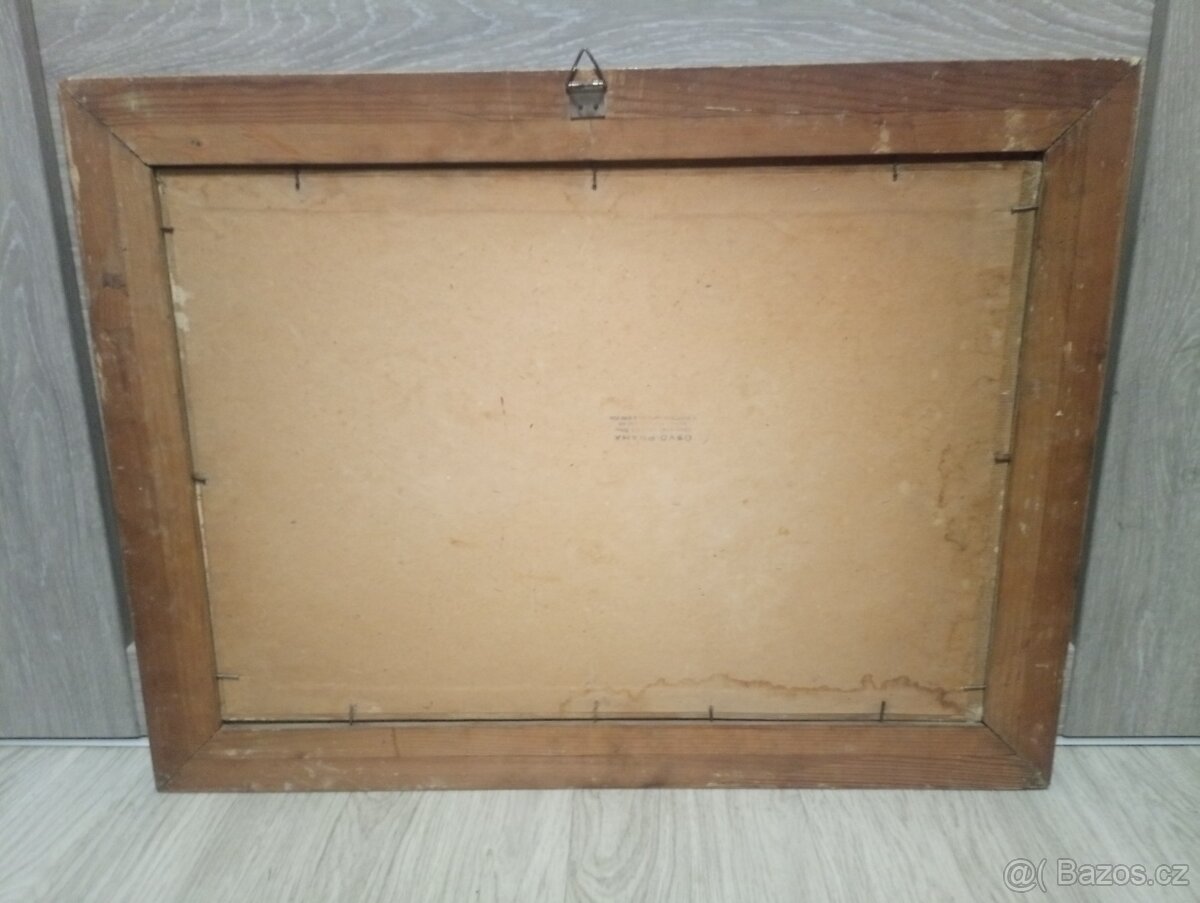 Obraz krajina s chaloupkou - 5