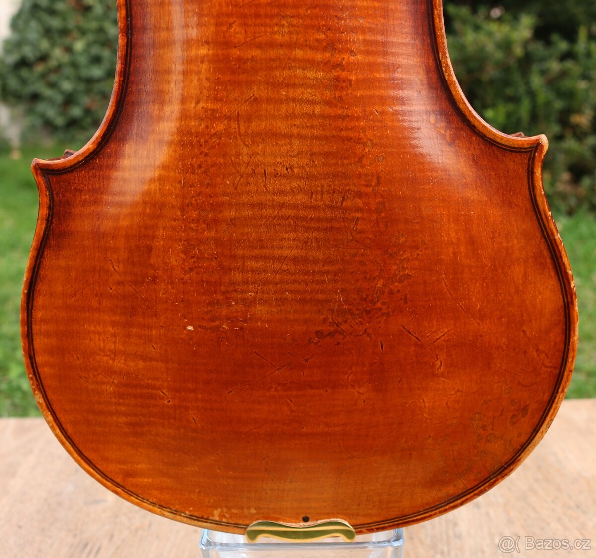 Staré německé housle s silnym zvukem dle David Techler - 5