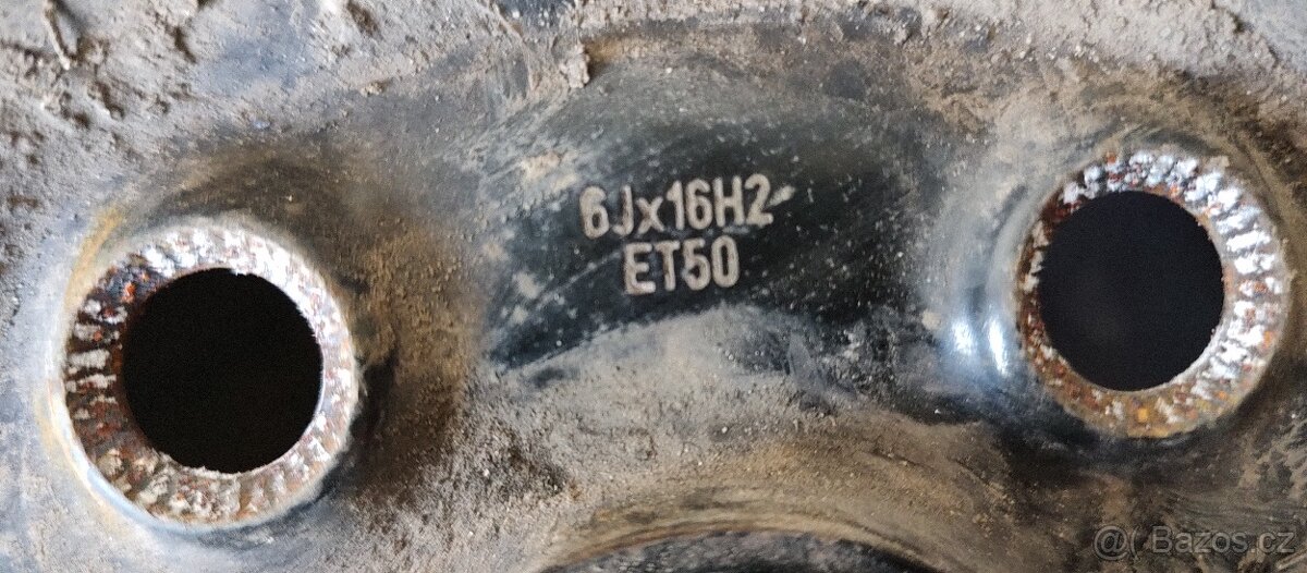 Plechové disky 5x112 R16 VW - 5