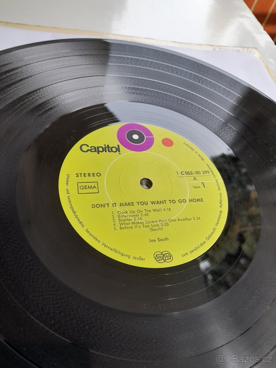LP Joe South - Don't It Make You Want To Go Home (1969) - 5