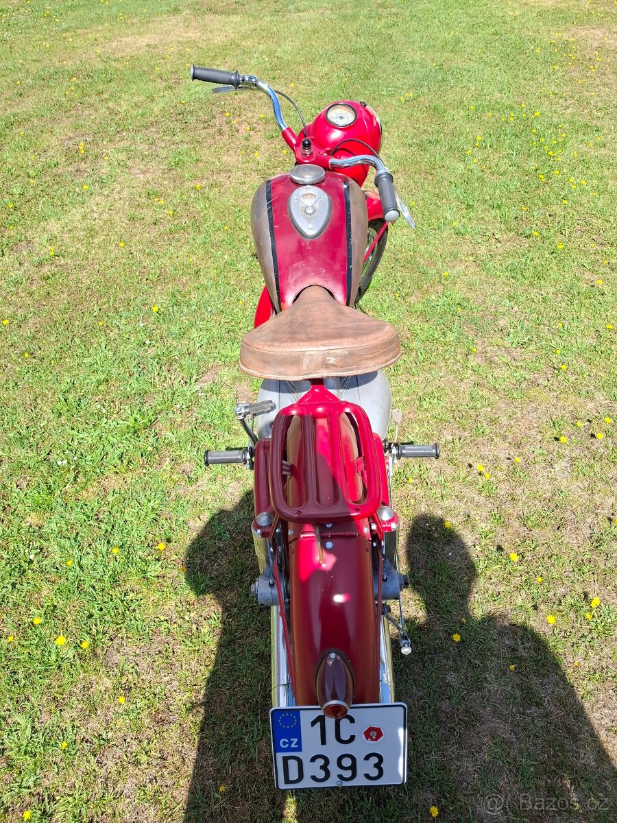 JAWA pérák 350/18 s doklady - 5