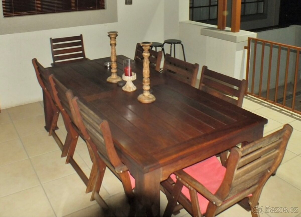 Patio solid wood furniture - 5