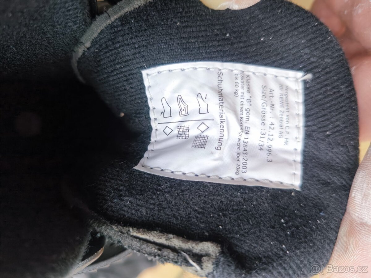 Inline brusle dětské velikost 31-34, nové - 5