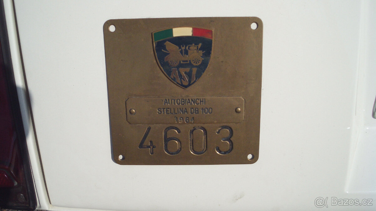 Autobianchi Stellina DB 100 Rychle= Velká SLEVA - 5
