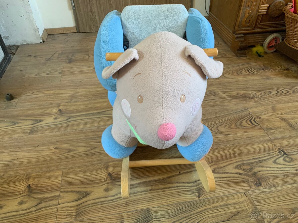 Plyšová houpačka Nattou - 5