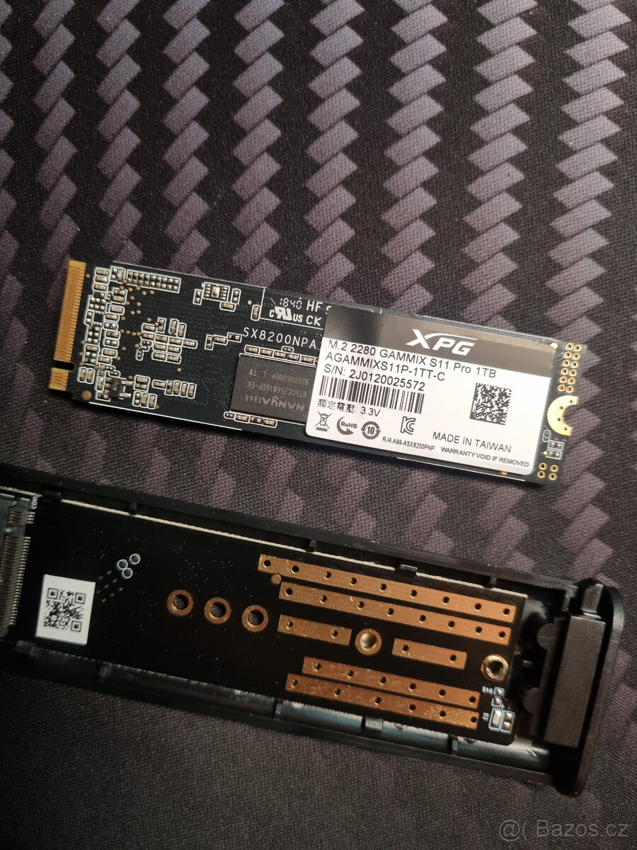 1TB NVMe SSD XPG Gammix S11 Pro (DRAM cache / 3D TLC NAND) - 5