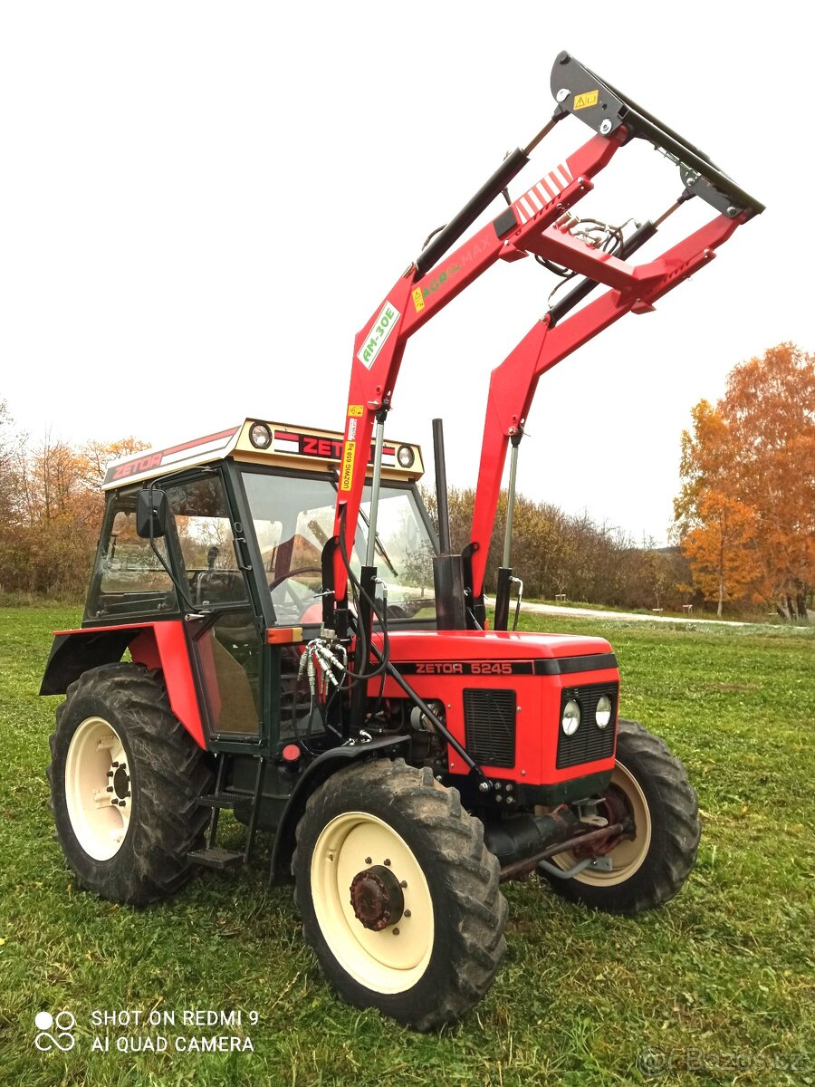 MONTÁŽ ČELNÍHO NAKLADAČE NA ZETOR, JOYSTICK ZDARMA - 5
