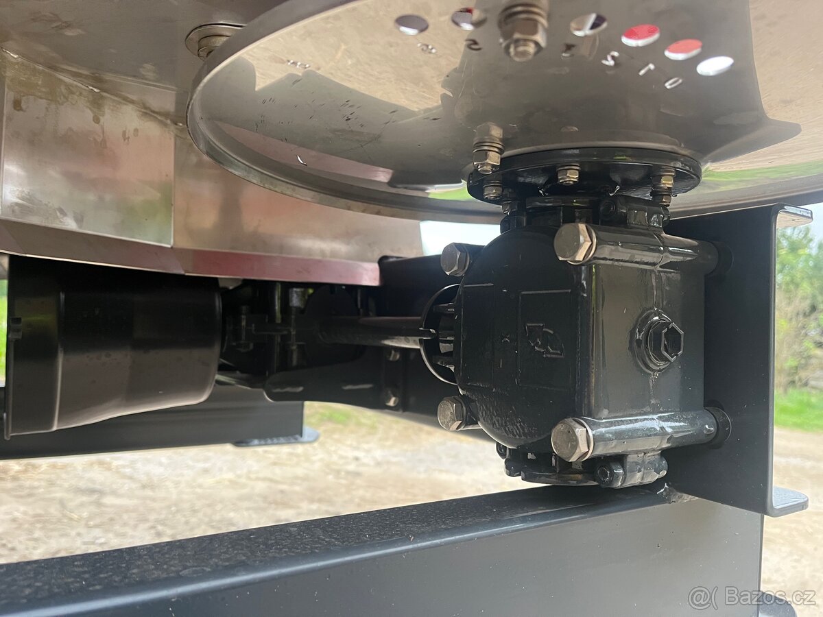 Rozmetadlo hnojiv WOPROL Junior II 1200kg - 5