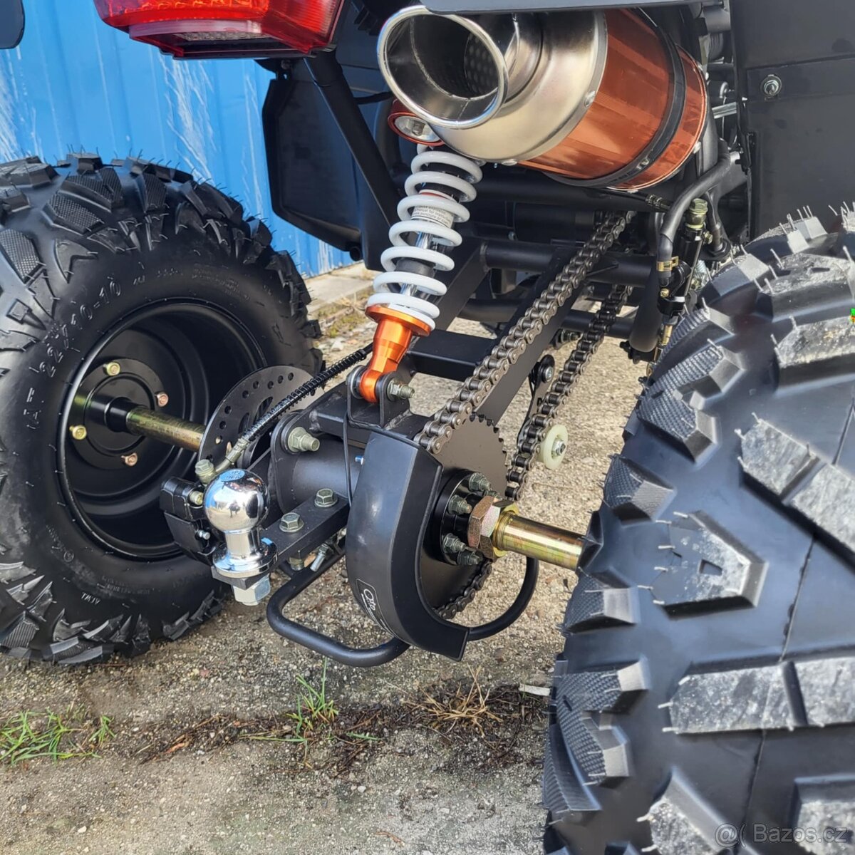 ČTYŘKOLKA HUMMER 250CCM AUTOMAT modrá