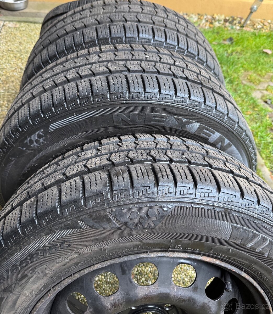 Kola 5x108 + zimní pneu 215/65 r16 - 5