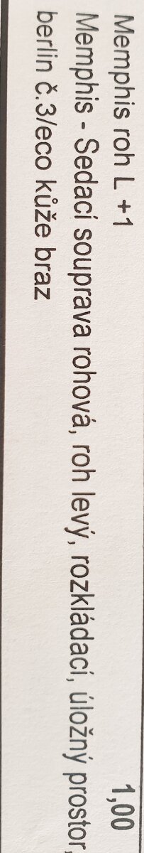 Sedaci souprava rohová - 5