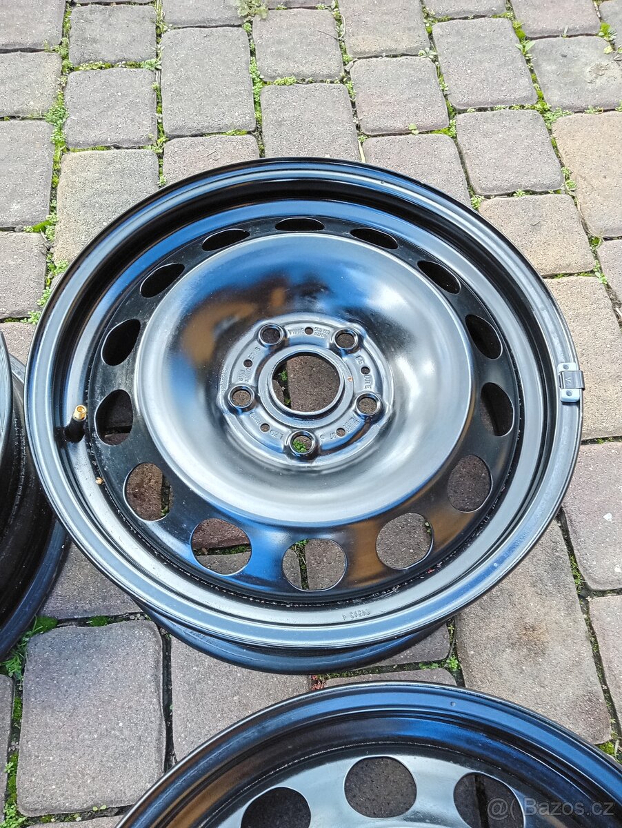Plechové disky 5x112 R16 NEJETÉ VW / ŠKODA /AUDI - 5