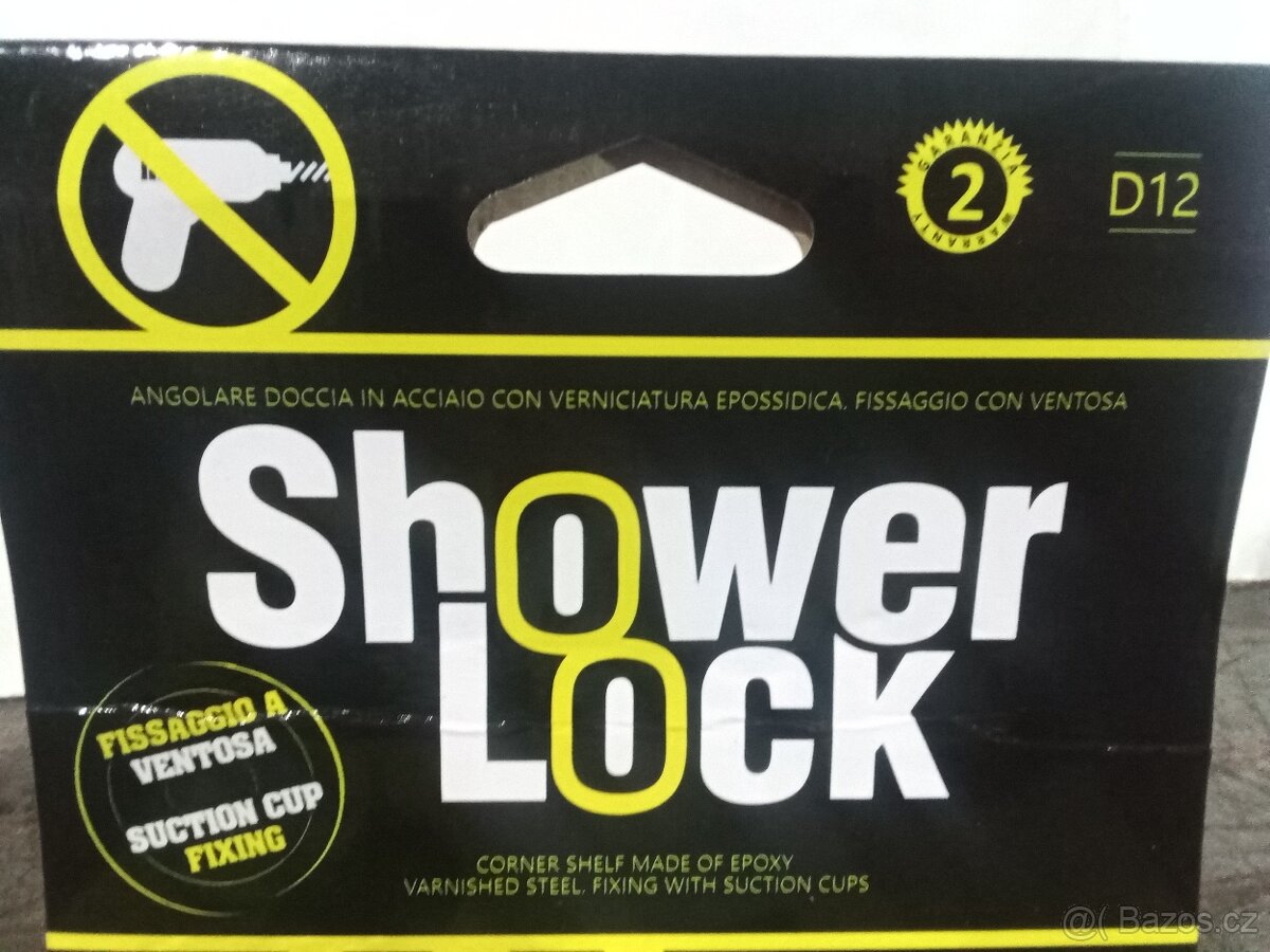 NOVÁ Rohová polička do koupelny bez nutnosti vrtat - 5