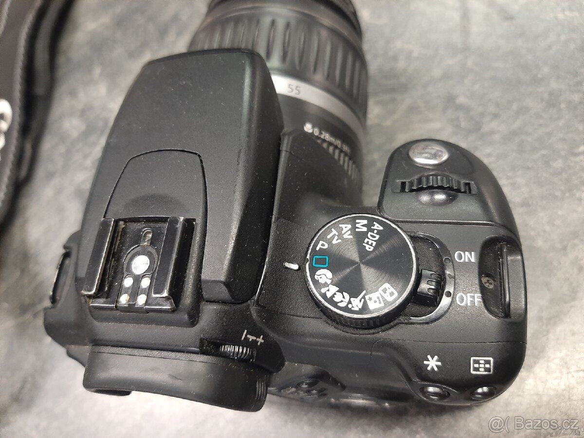 Zrcadlovka Camon eos 350d + objektiv Canon 18-55mm - 5
