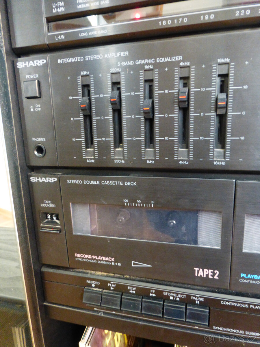 stereo věž SHARP - 5