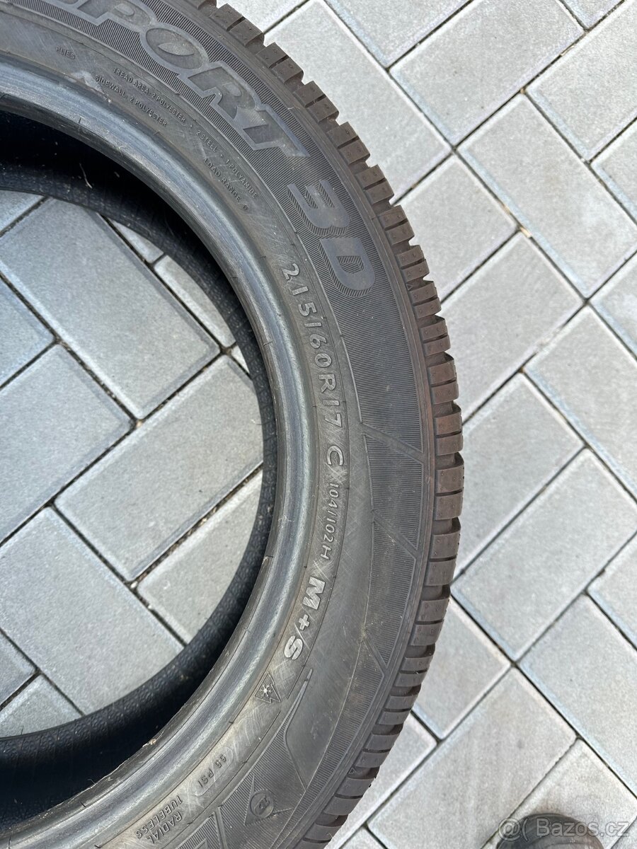 Zimní pneu DUNLOP WINTER SPORT 215/60/R17 C - 5