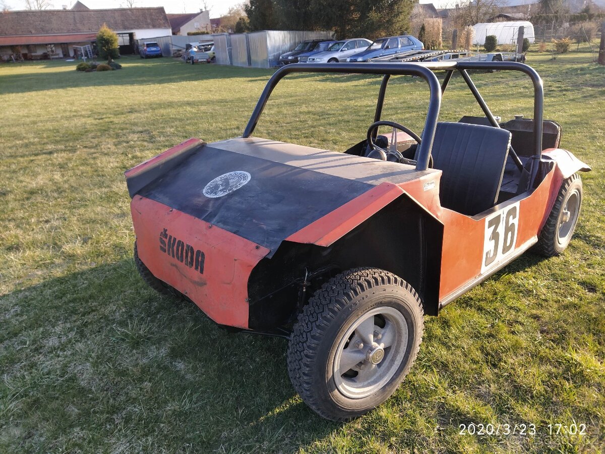 SKODA BUGGY - originál rok 1970 - 5