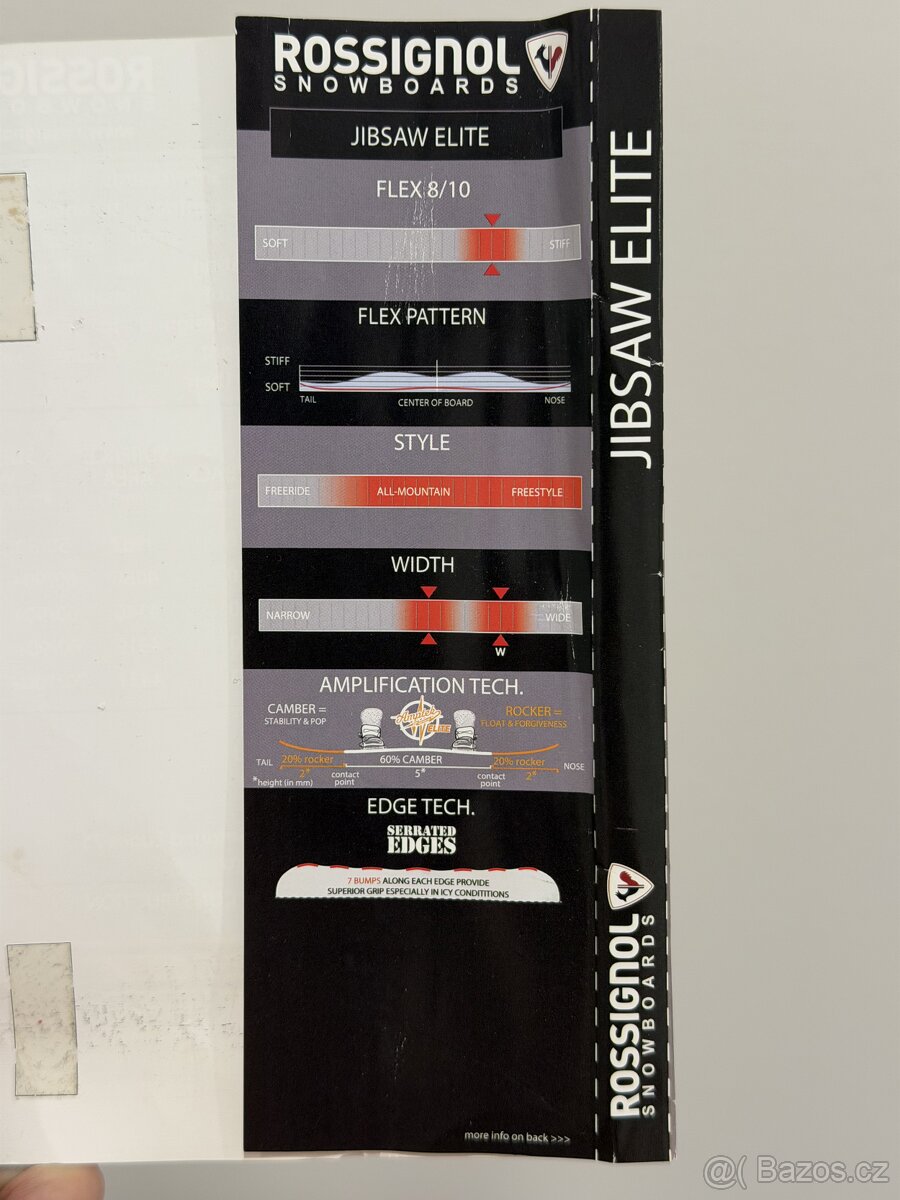 Snowboard Rossignol Jibsaw Elite 155 cm - 5