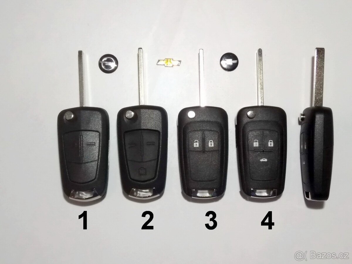 Opel_Nissan_chévrolet obal klíče autoklíč - 5