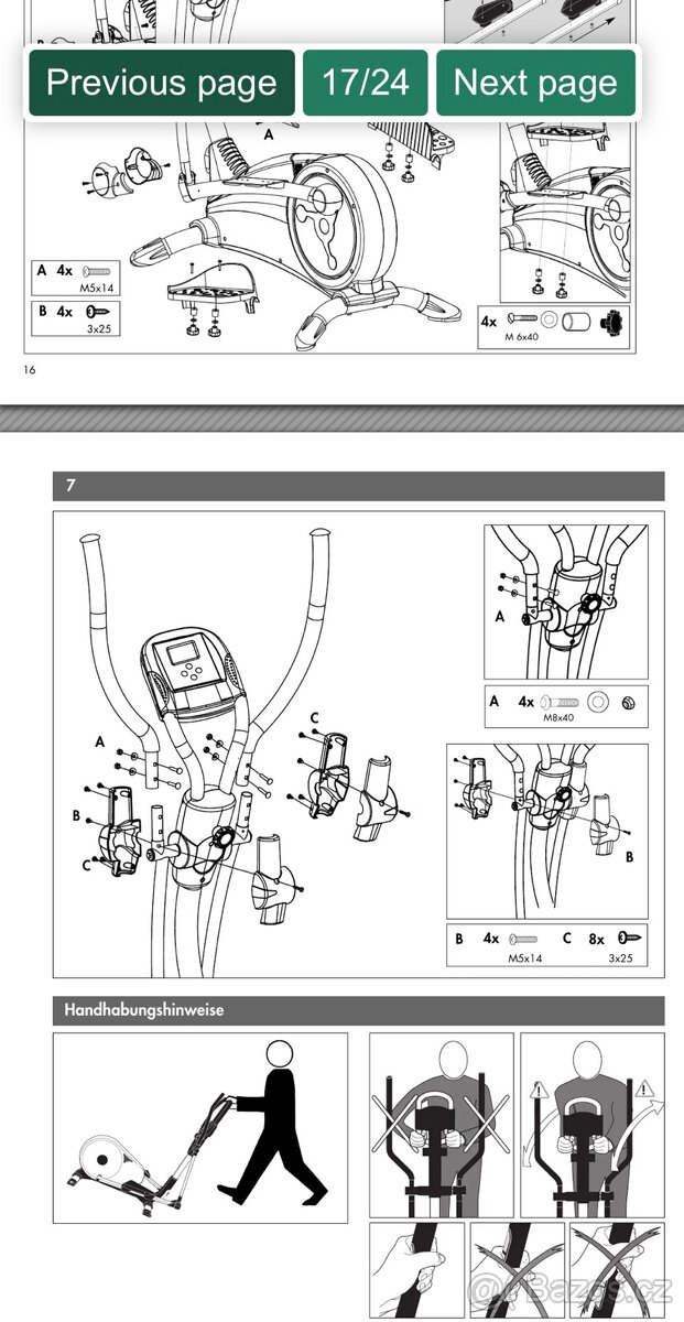 Eliptický trenažér Kettler - 5