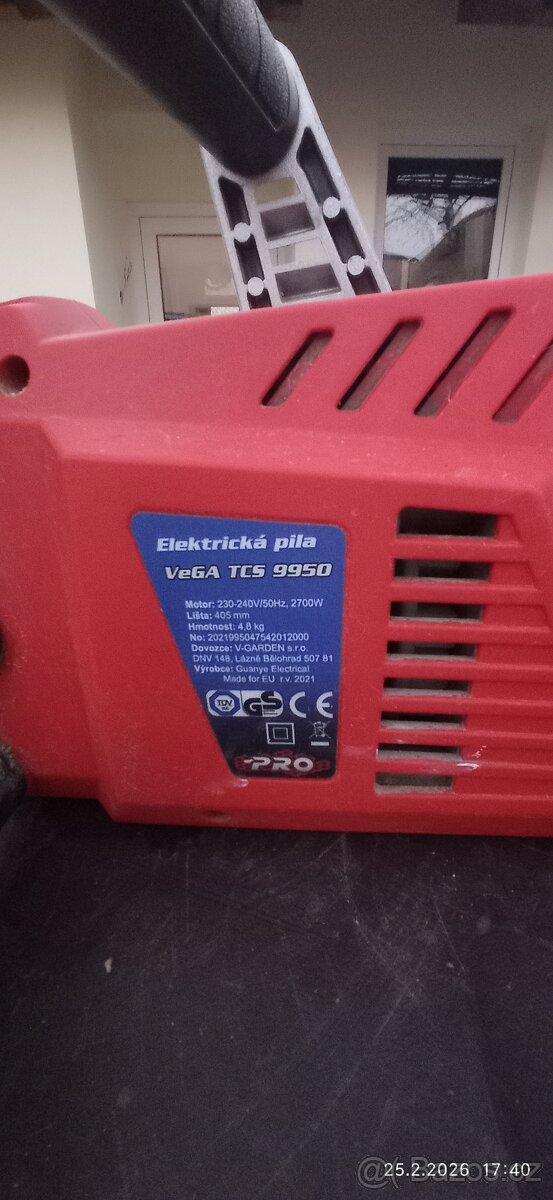 Elektrická řetězová pila VeGa - 5