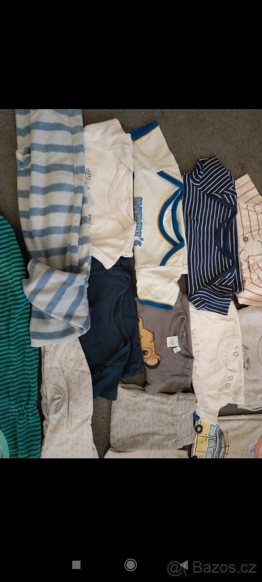 Oblečení pro chlapečka 85ks 62-86 - 5