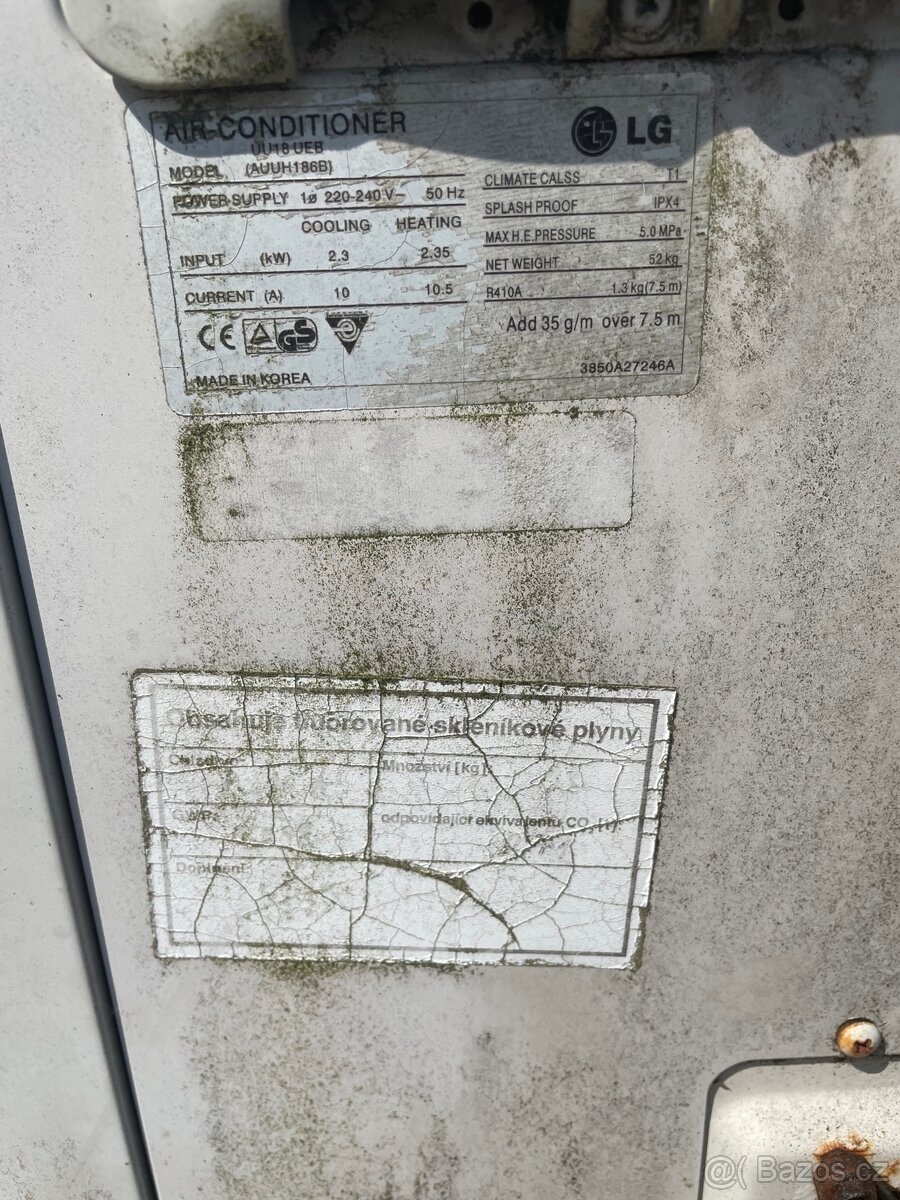 Klimatizace LG stropní vč venkovní jednotky - 5