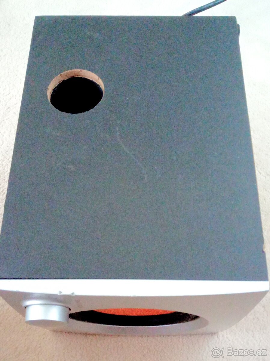 500W PMPO - Akt. subwoofer Media tech MT-3304 + 2 sat. repro - 5