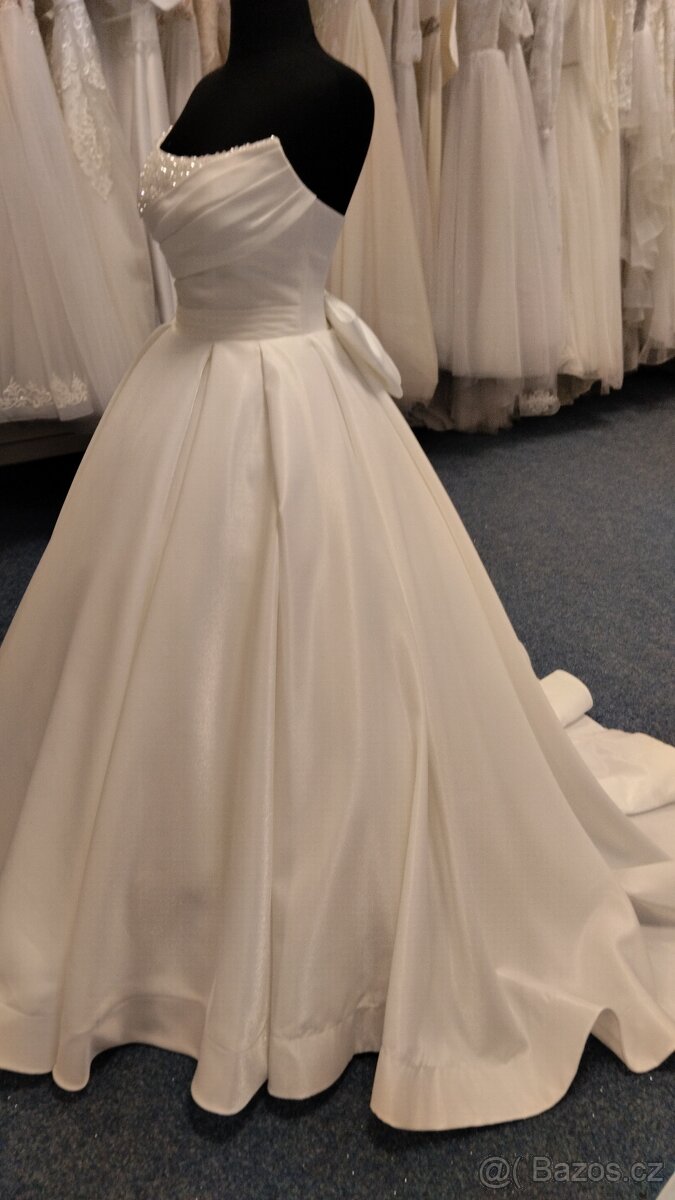 Svatebni šaty velikost 36 - 5