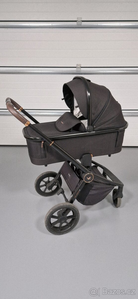 Kočárek 2v1, Muuvo Quick SE Sunset Black - 5
