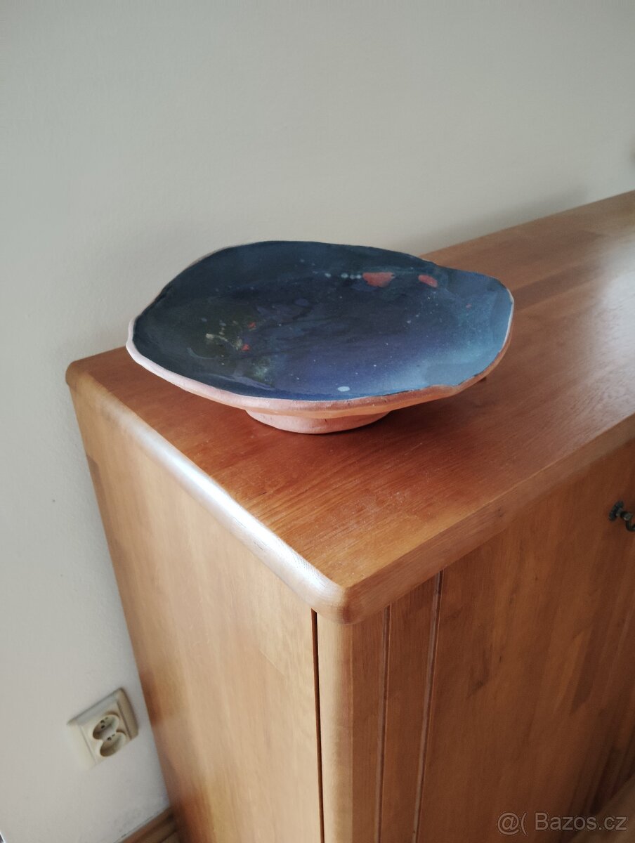 Keramická mísa, ruční práce - 5