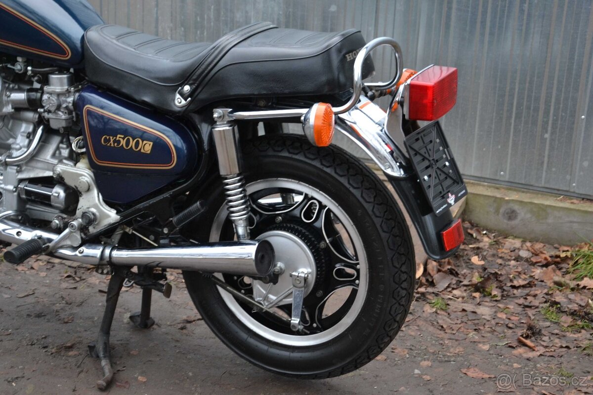 Honda CX 500C, od 1984 1 majitel - číst inzerát. - 5