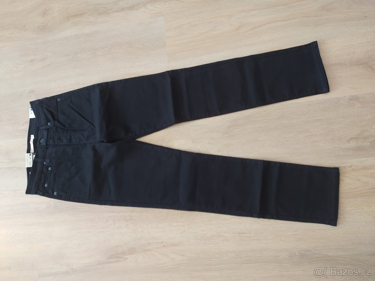 Dámské rifle Levi's 724 černé 28/30 - 5