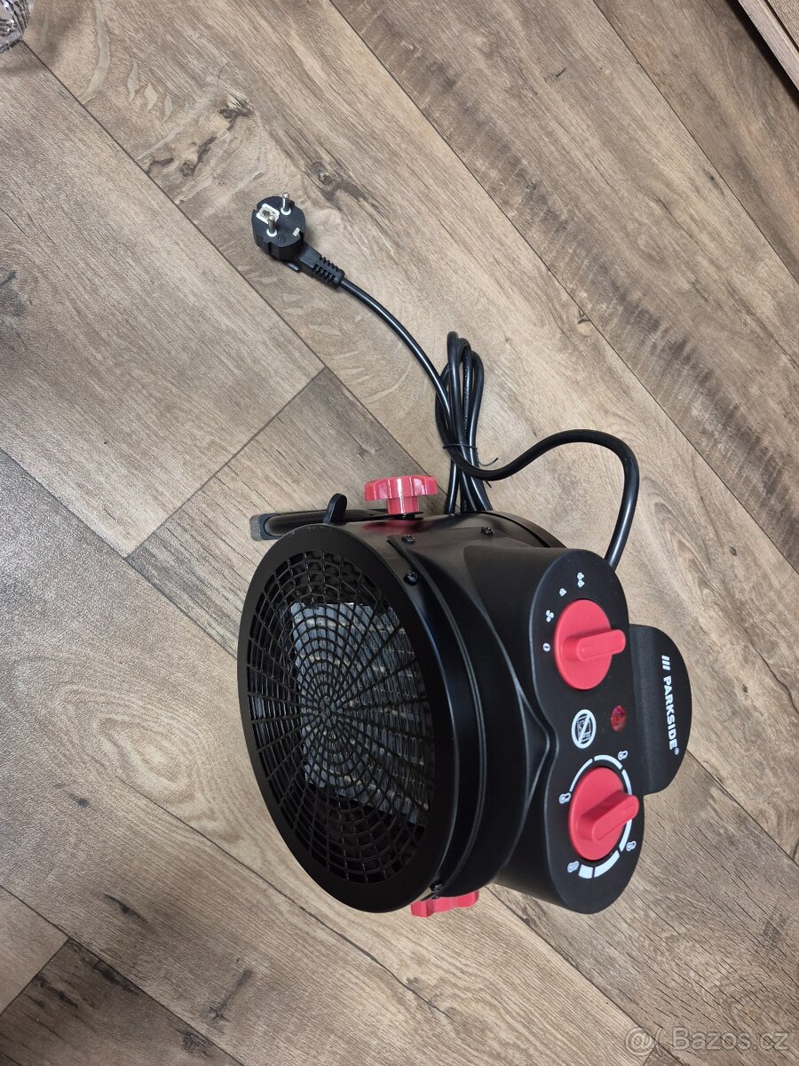 Horkovzdušný keramický ventilátor parkside - 5