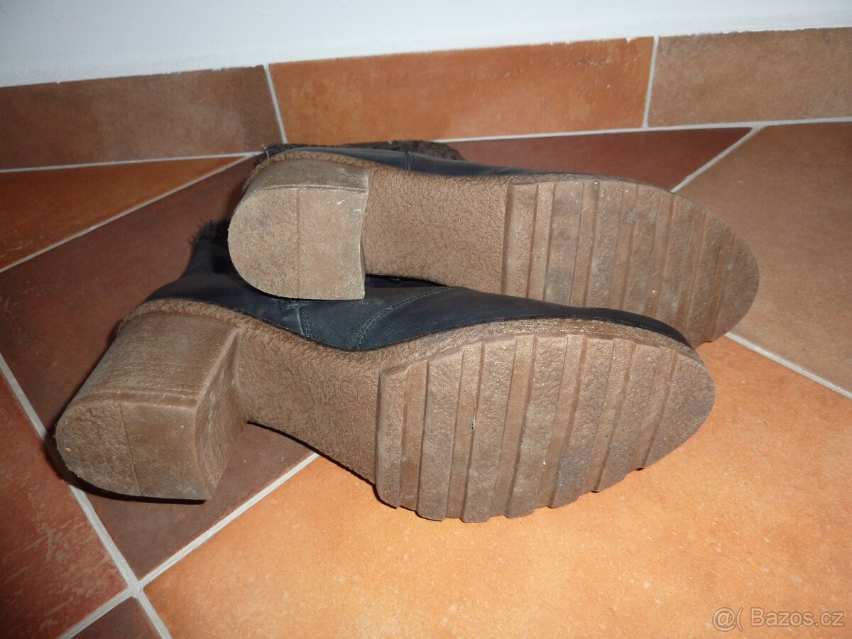 Zimní kožené boty Frank Walker - 5