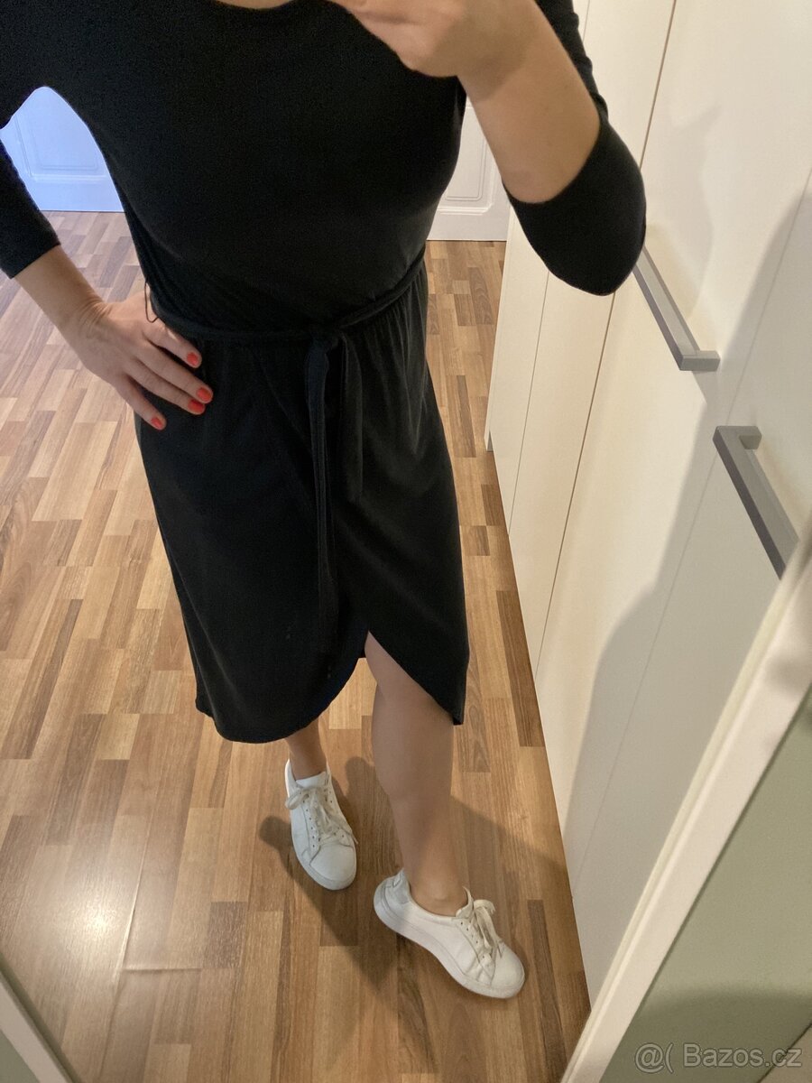 Ležérní midi šaty vel. M (38) - 5