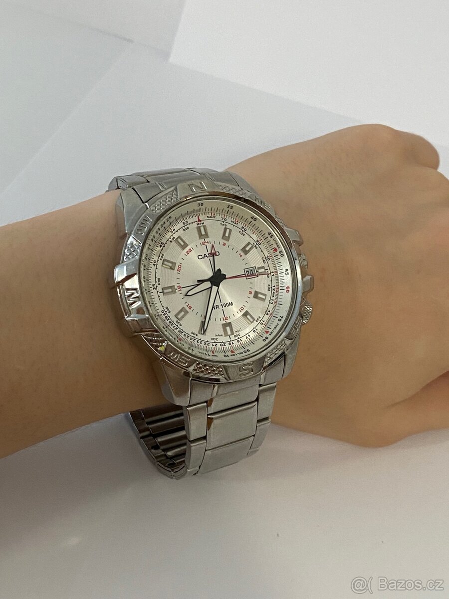 Casio Aviator (100m) – Celonerezové - 5