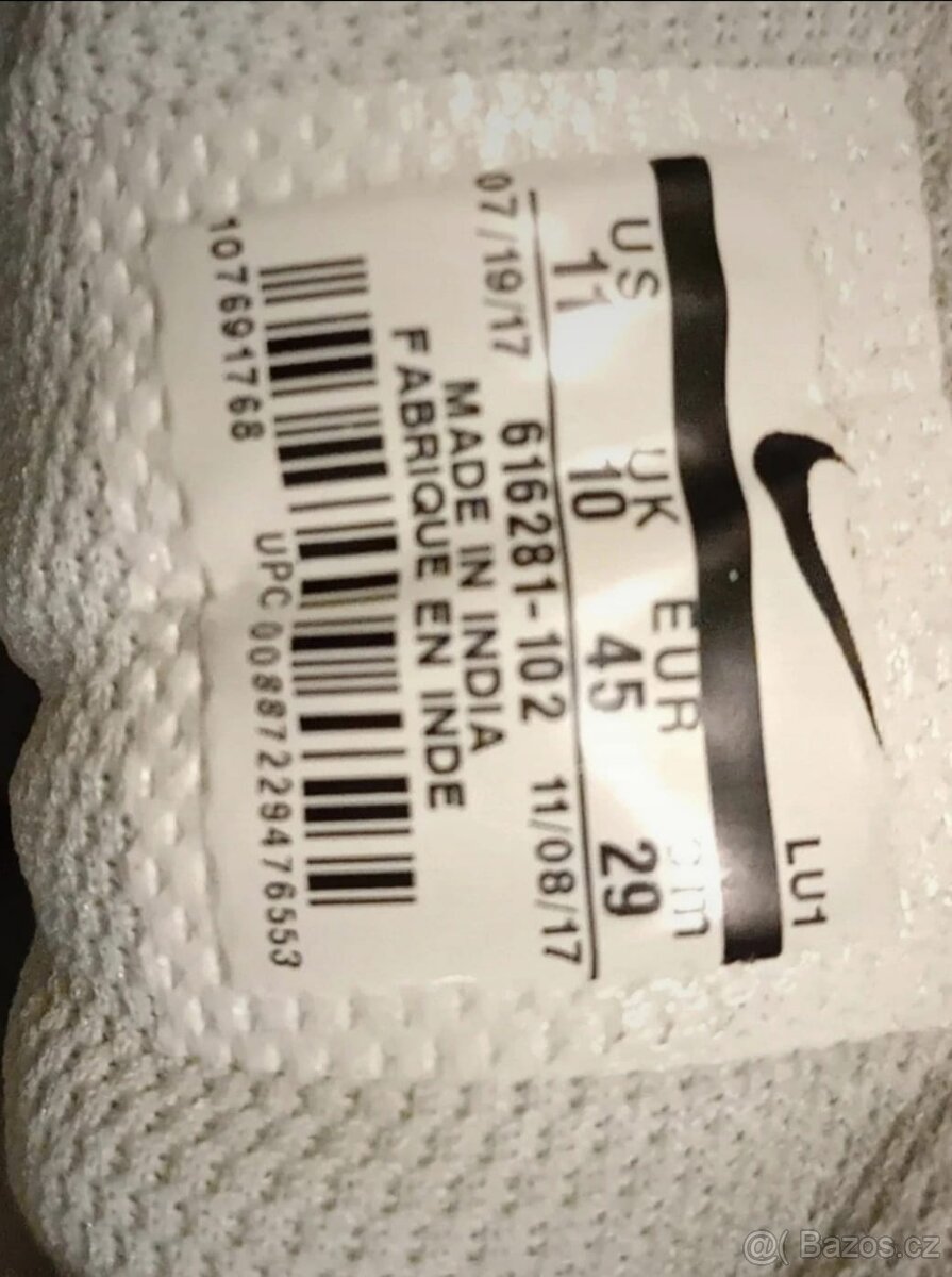 Pánské bílé botasky Nike - 5