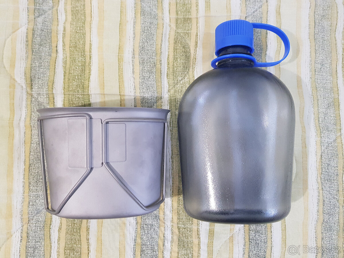 Láhev nalgene, pítko nerez, obal - 5