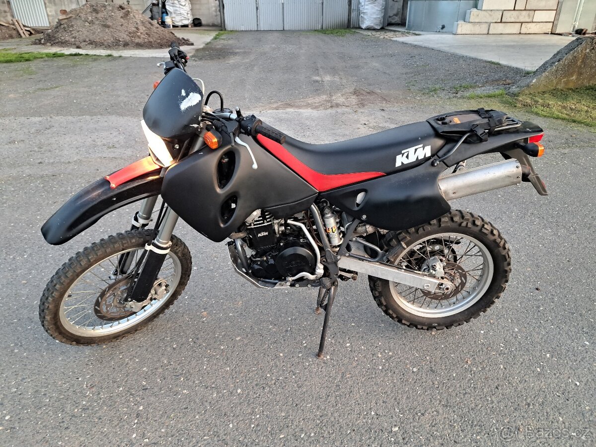 Ktm lc4 620 najeto 13tys. Km orginal xr 600 exc gs 640 625