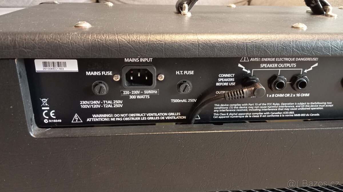 Celolampové kytarové kombo Blackstar HT CLUB 40 - 5