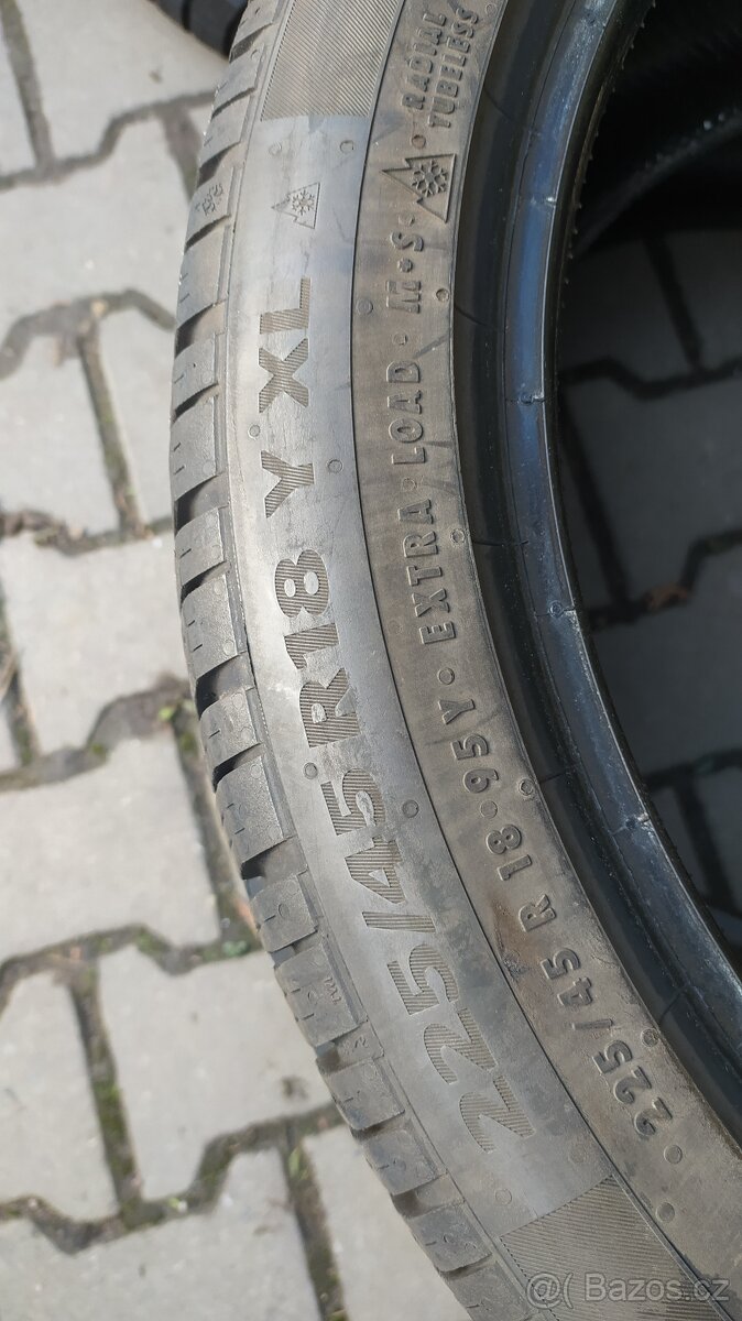 BMW sada dvourozměrné 18 zimní pneu - 5