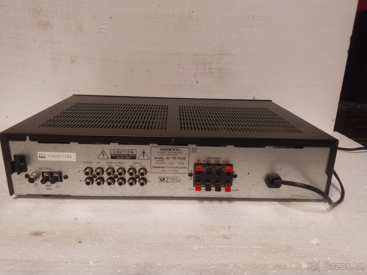 ONKYO syntetizovaný ladicí zesilovač TX-7420 - 5