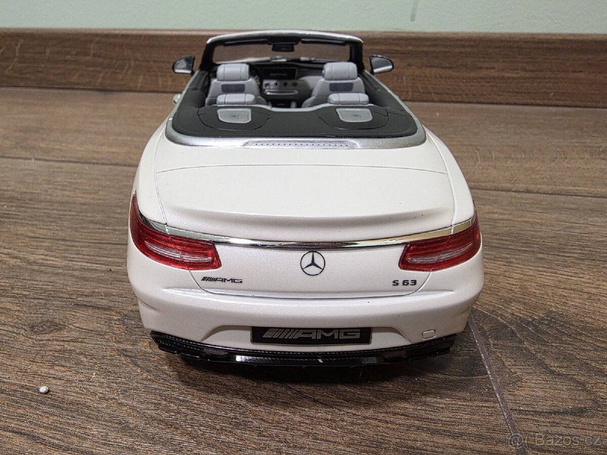 Mercedes Benz S-Klasse S63 AMG cabrio GT Spirit Model 1:18 - 5