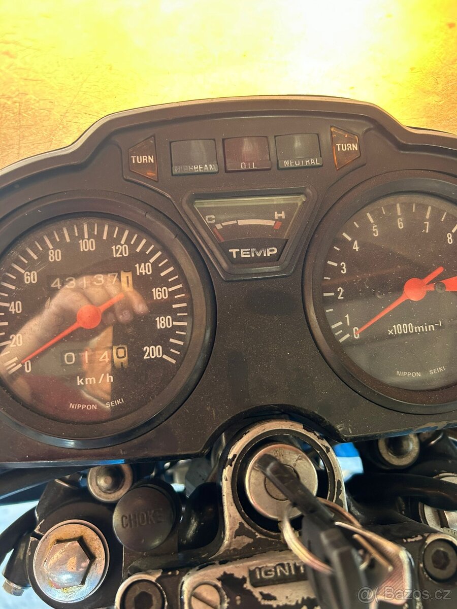 Honda CX 500, r. 1980, pěkný původní stav, ev. výměna - 5