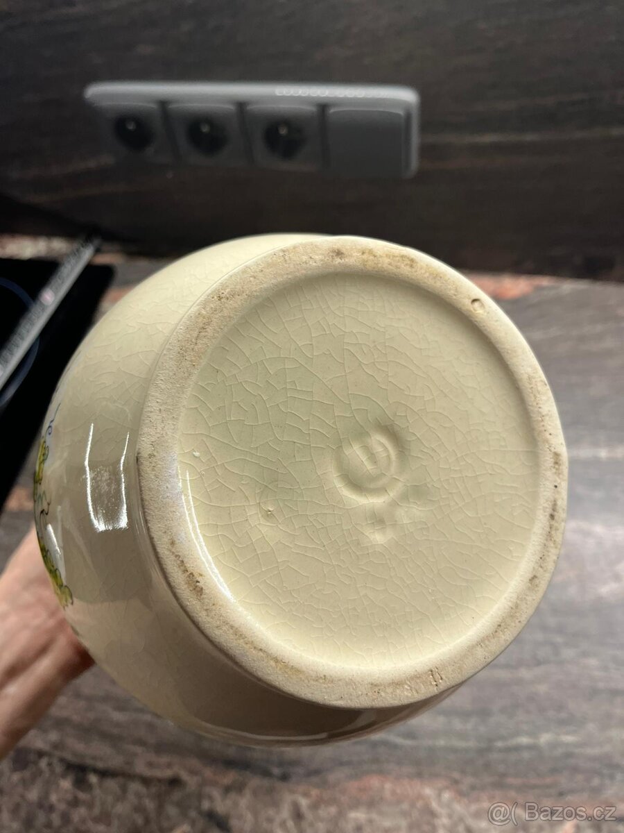 Starožitný keramický džbán - 5